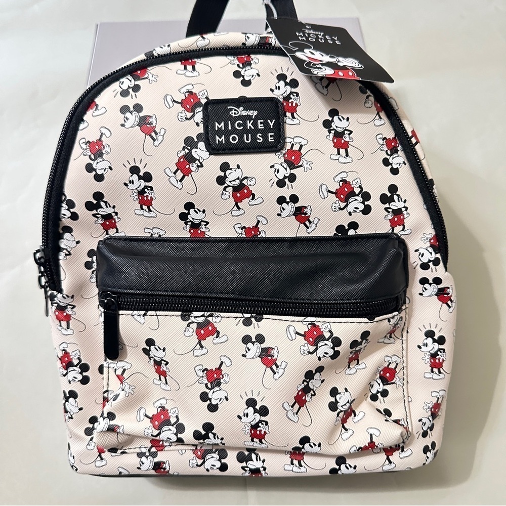 Disney Mickey Mouse BioWorld Small Backpack Brand New With Tags